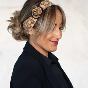 Bandeau fil de fer-Bahia-Motif oriental-NDJ Occitanie
