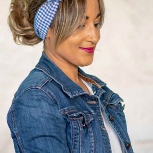 Bandeau fil de fer-Camille-Vichy bleu-NDJ Occitanie-2 Bandeau fil de fer-Camille-Vichy bleu-NDJ Occitanie