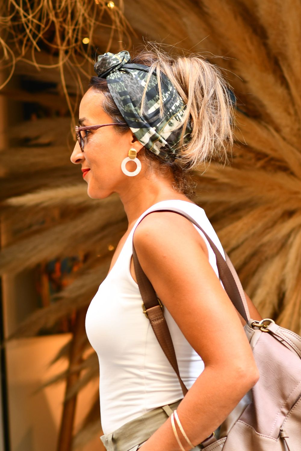 Turban-Brésil-Tissu Crêpe végétal-3-NDJ Occitanie
